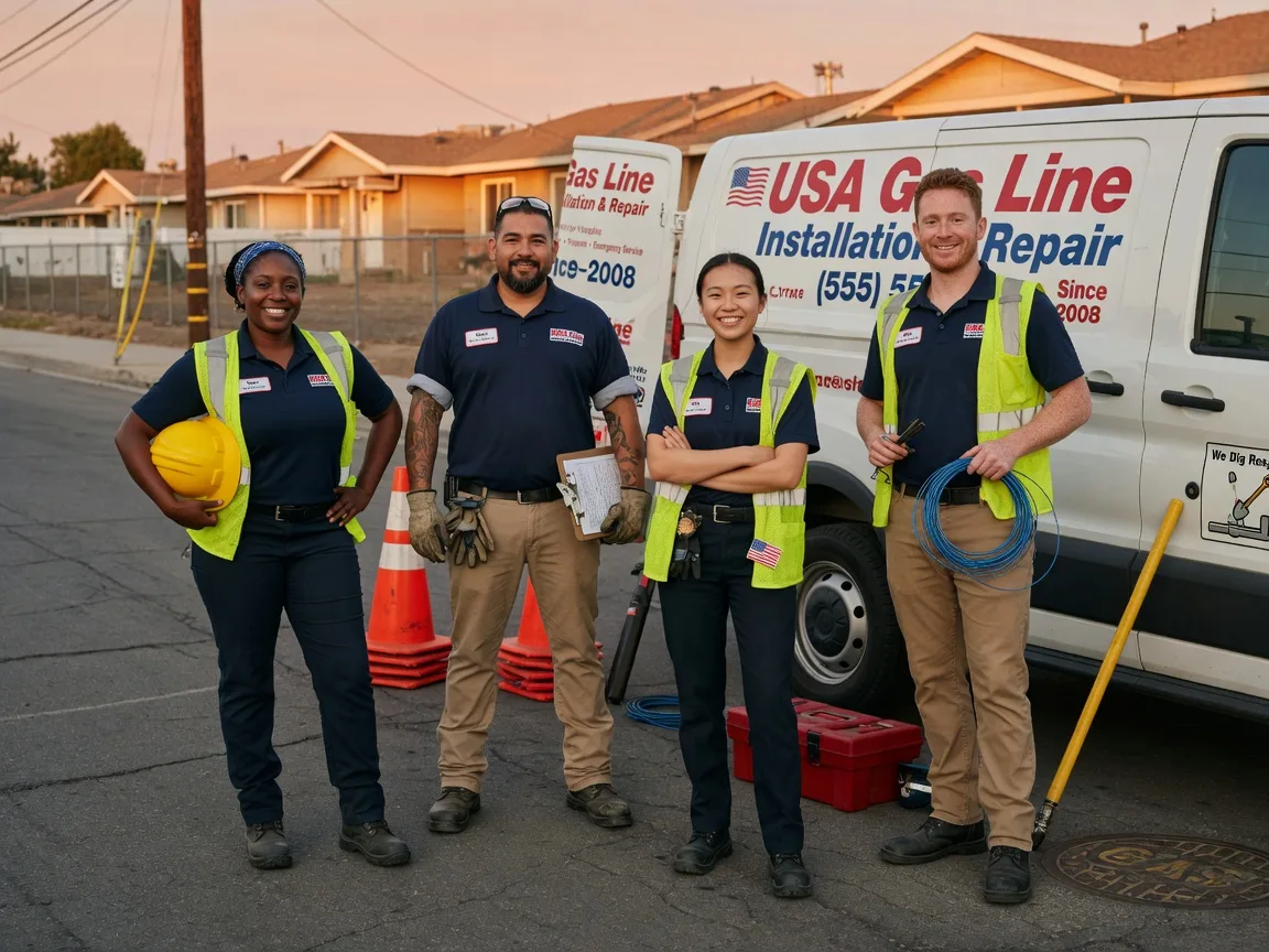 Gas Line Installation company in Mount Morris, IL
